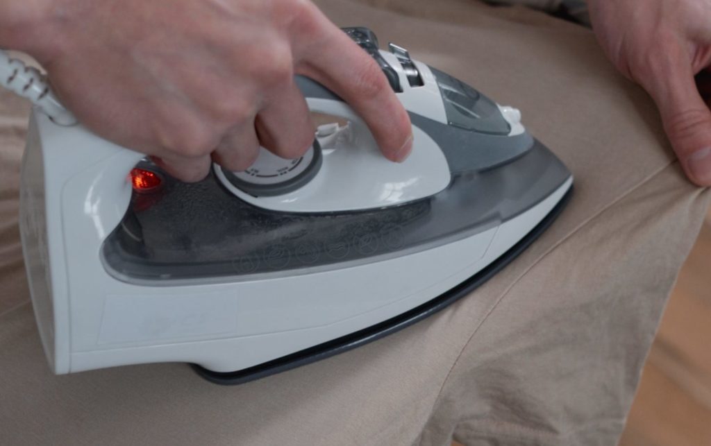 Person Ironing